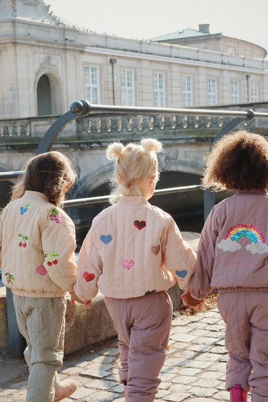 Konges Sløjd kurtka JUNO SEQUIN BOMBER JACKET KS103490.9BYA