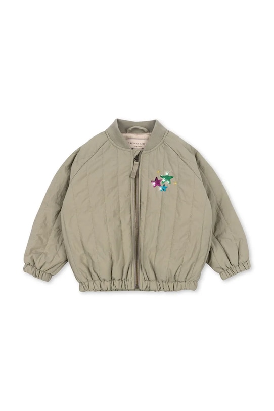 Куртка Konges Sløjd JUNO SEQUIN BOMBER JACKET KS103490.9BYA зелёный AW25