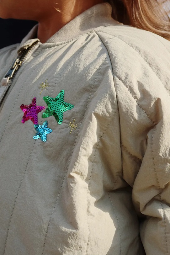 Konges Sløjd kurtka JUNO SEQUIN BOMBER JACKET KS103490.9BYA