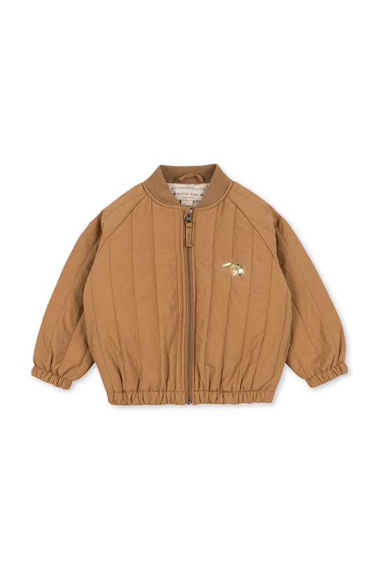 Konges Sløjd kurtka JUNO SEQUIN BOMBER JACKET KS103490.9BYA brązowy AW25