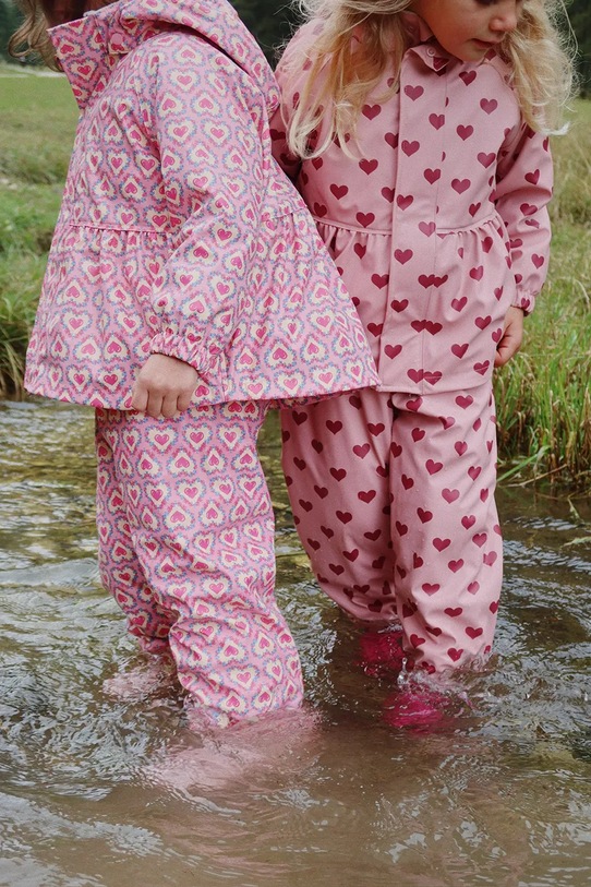 Konges Sløjd kurtka RAINY PALME SET GIRL KS103531.9BYA