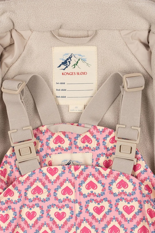 Komplet Konges Sløjd RAINY PALME SET GIRL KS103531.9BYA