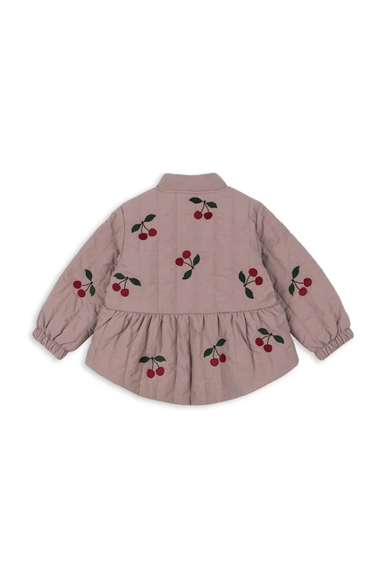 Dziewczynka Konges Sløjd kurtka bomber dziecięca JUNA BOMBER JACKET KS103483.9BYA różowy