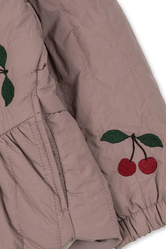 Παιδικό μπουφάν bomber Konges Sløjd JUNA BOMBER JACKET KS103483.9BYA ροζ