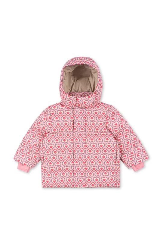 Παιδικό μπουφάν Konges Sløjd MAGNUM DOWN JACKET PRINT GRS άλλο ροζ KS103508.G.9BYA