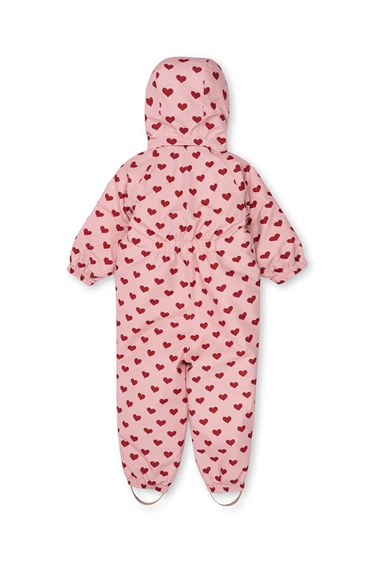 Κοριτσίστικα Παιδική ολόσωμη φόρμα Konges Sløjd NOHR SNOWSUIT PRINT KS103517.G.9BYA ροζ