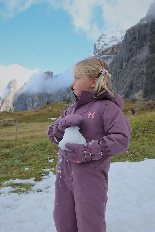Παιδική ολόσωμη φόρμα Konges Sløjd NOHR SNOWSUIT SOLID άλλο μωβ KS103518.G.9BYA