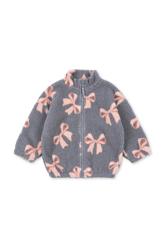 Konges Sløjd kurtka JODY TEDDY JACKET GRS bez kaptura fioletowy KS103584.9BYA