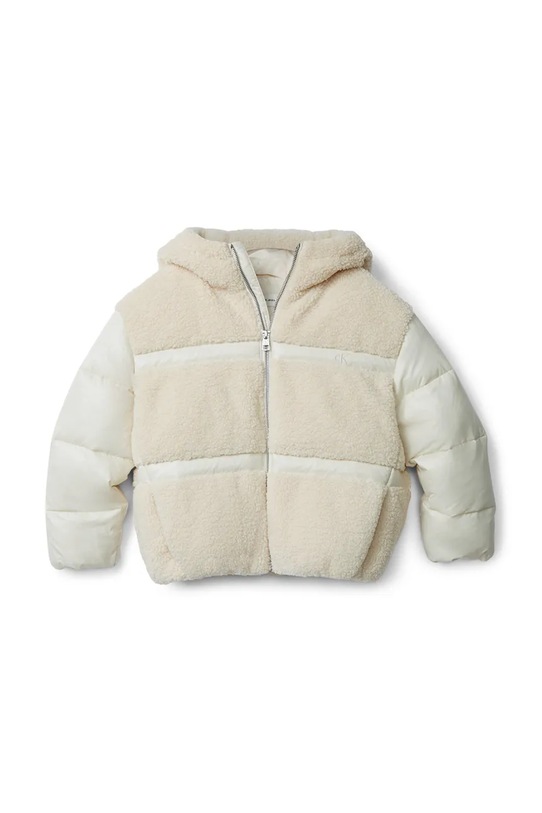 Дитяча куртка Calvin Klein Jeans IG0IG03022.9BYA бежевий AW25