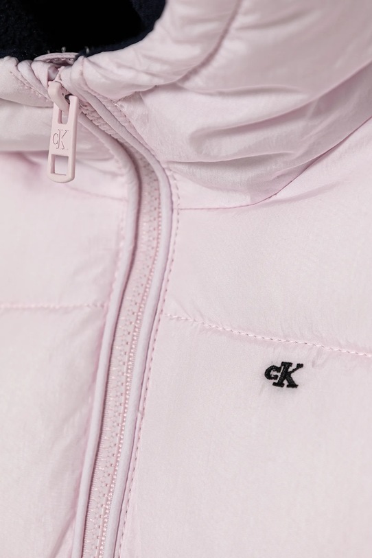Deklice Jakna za dojenčka Calvin Klein Jeans IN0IN00231.9BYA roza