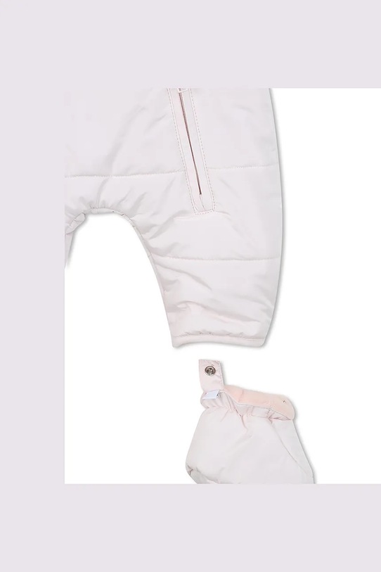 Ολόσωμη φόρμα μωρού Kenzo Kids ροζ K61255.86