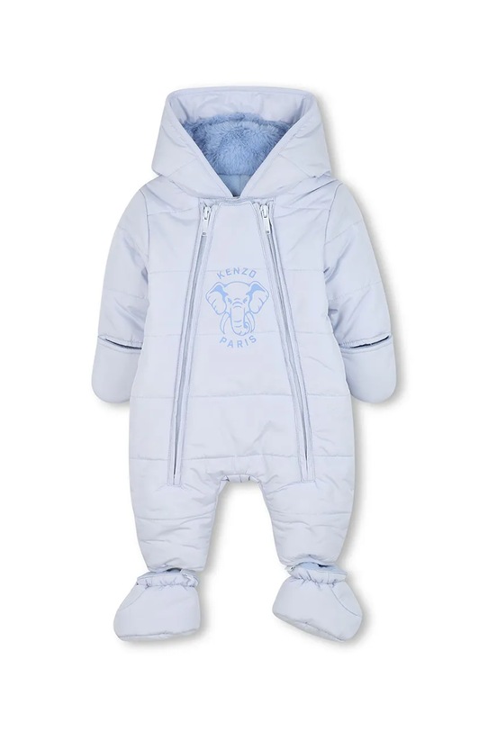 Kenzo Kids combinezon bebe cu captuseala albastru K61255.86