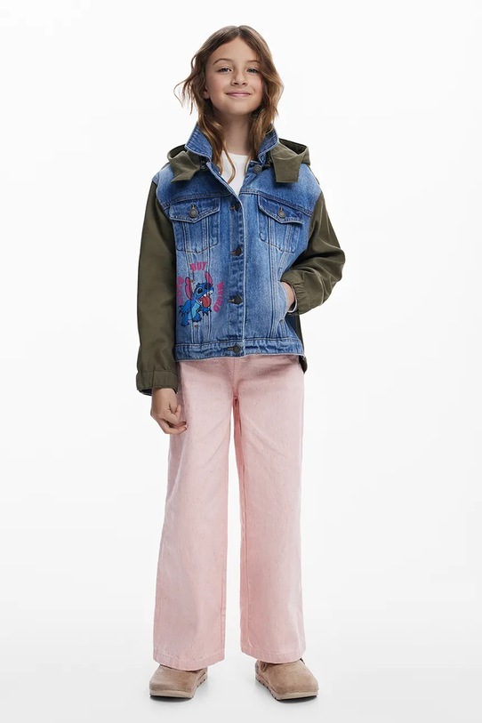 Desigual geacă copii 25WGED01 albastru