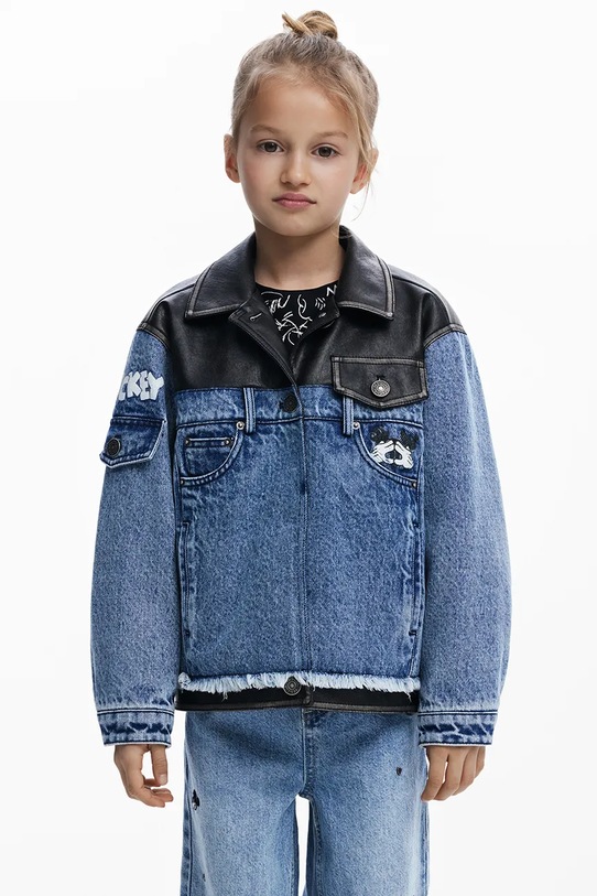Desigual geaca copii 25WGED02 albastru