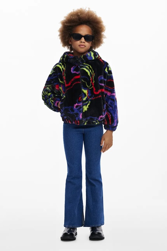 Dětská bunda Desigual 25WGEW09 černá