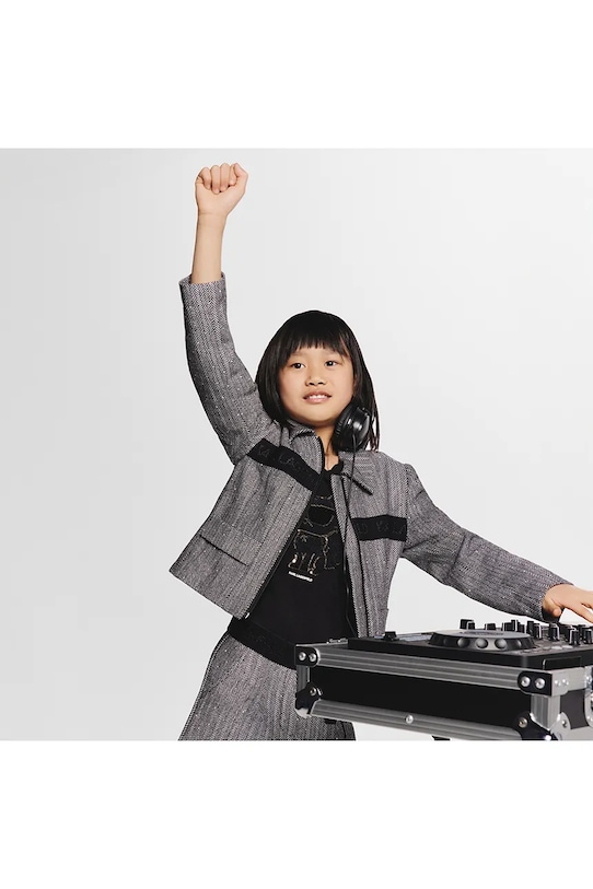 Karl Lagerfeld kurtka dziecięca Z30600.114.150 szary