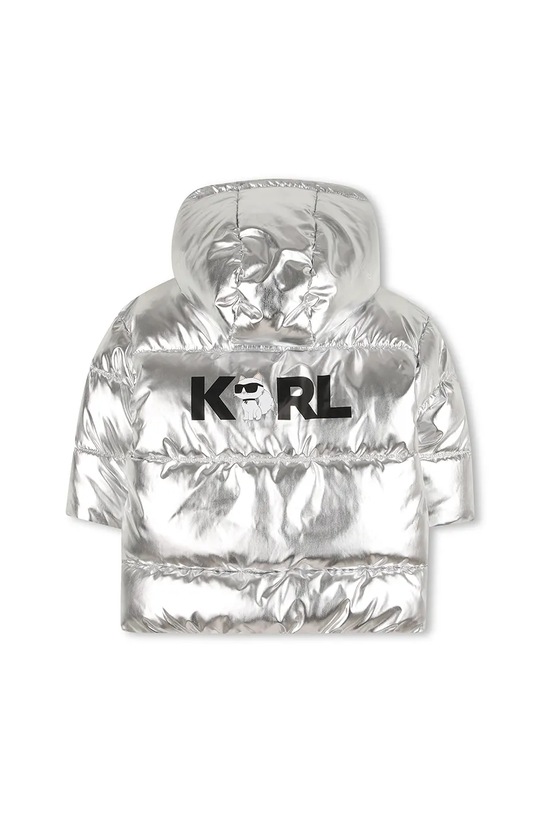 Karl Lagerfeld kurtka dziecięca Z30654 srebrny AW25