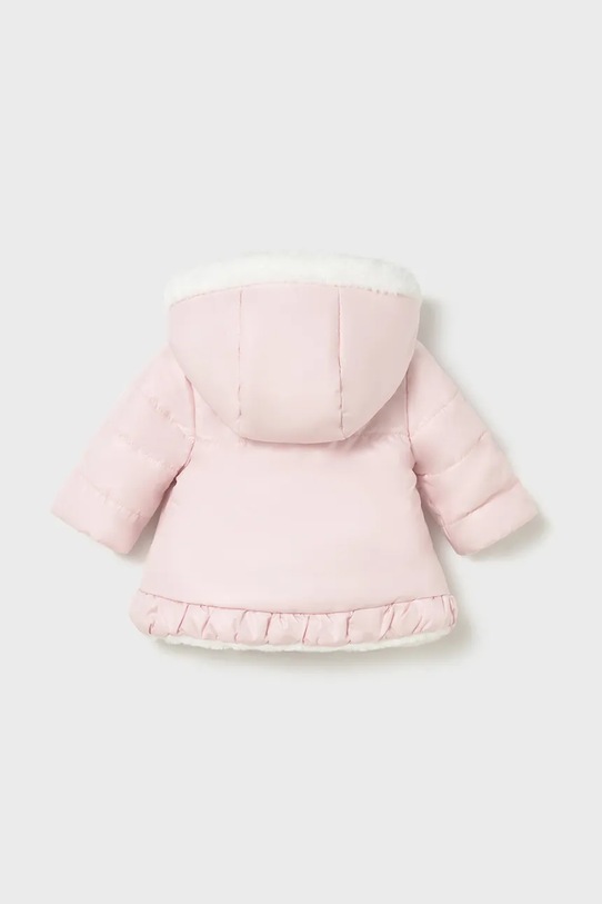 Mayoral Newborn geacă reversibilă pentru bebeluși 2404.2P.Newborn.9BYA roz AW25