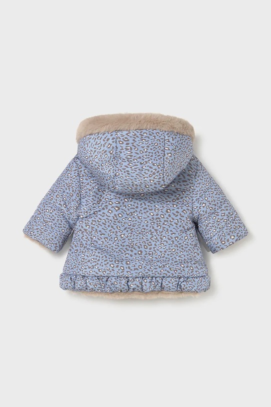 Dievča Detská obojstranná bunda Mayoral Newborn 2404.2P.Newborn.9BYA modrá