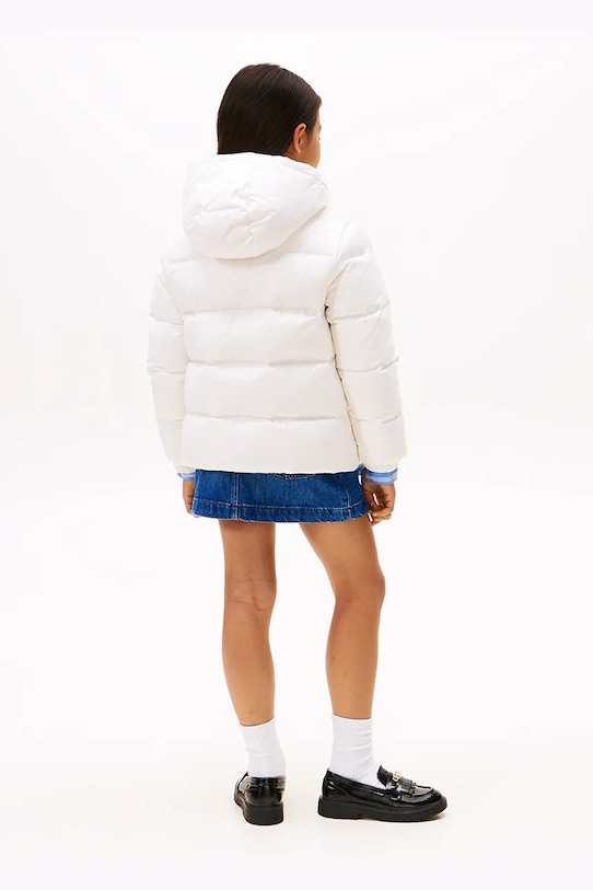 Детская пуховая куртка Tommy Hilfiger KG0KG08758.128.176.9BYA белый