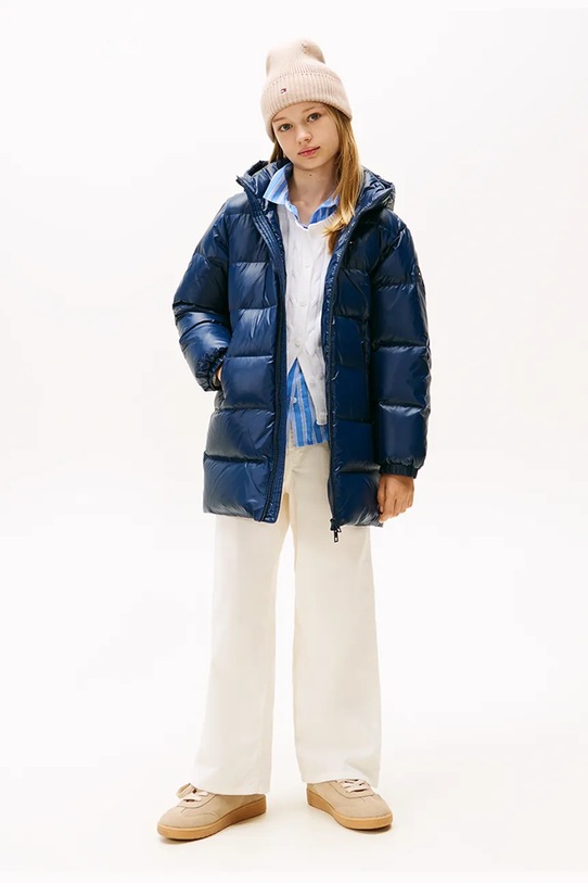 Tommy Hilfiger kurtka dziecięca pozostałe granatowy KG0KG08761.9BYA