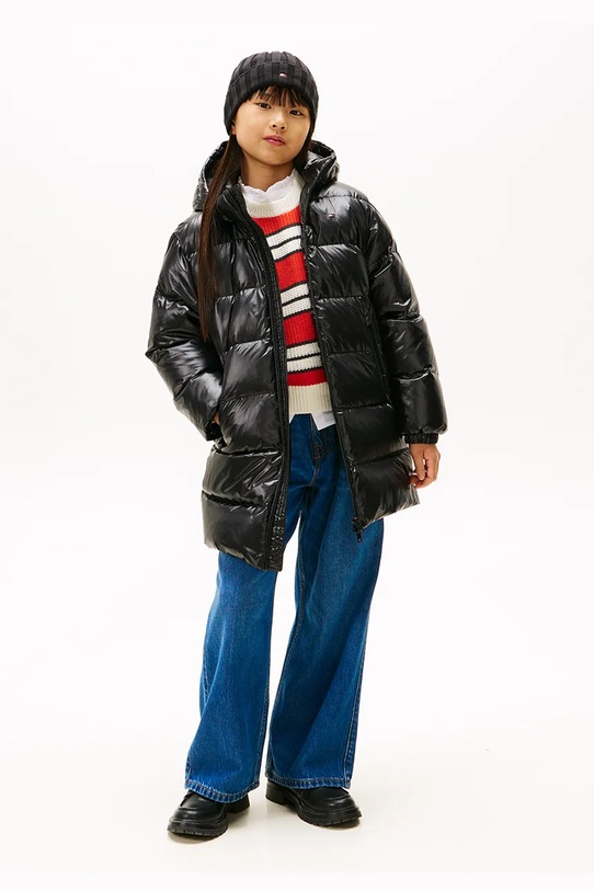 Tommy Hilfiger kurtka dziecięca czarny KG0KG08761.9BYA