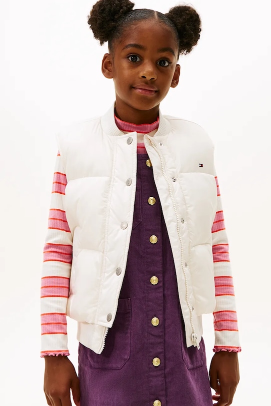 Куртка Tommy Hilfiger слегка утеплённая модель белый KG0KG08856.116.122.9BYA