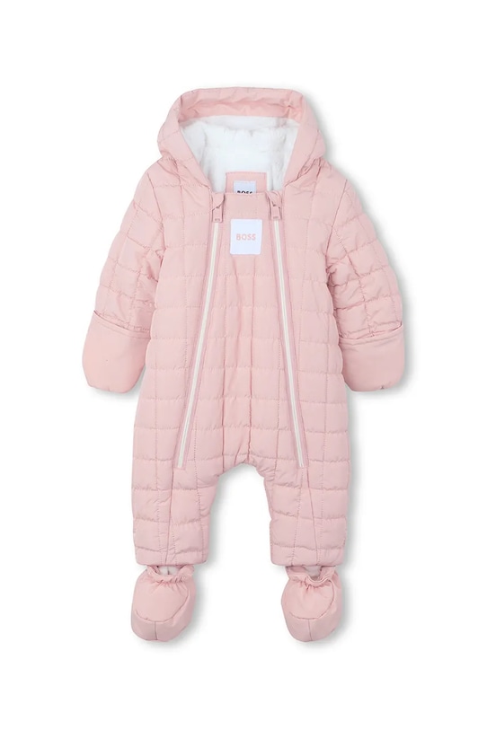 BOSS kombinezon niemowlęcy pozostałe pomarańczowy J52497