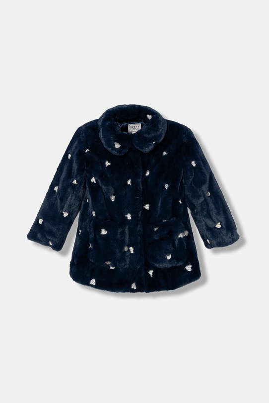 Детская куртка Guess с подкладкой тёмно-синий K5BL01.WHGO0.9BYA