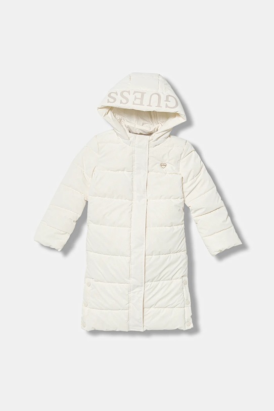 Dětská bunda Guess s podšívkou béžová K5BL05.WGIW0.9BYA