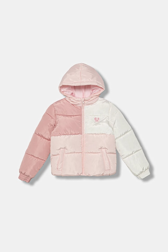 Guess giacca per bambini foderato rosa K5BL11.WB240.9BYA
