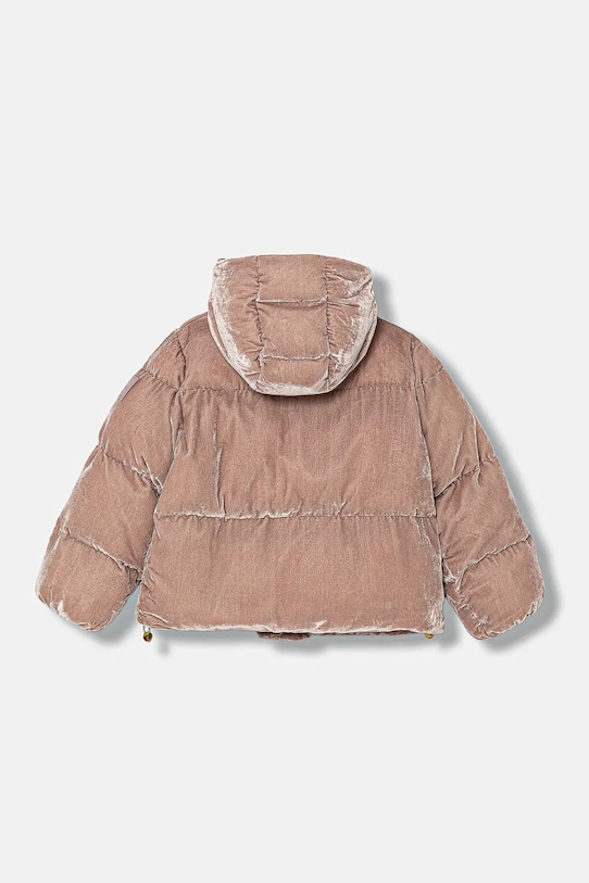 Detská bunda Elisabetta Franchi EFGB129.C.NY295 ružová AW25