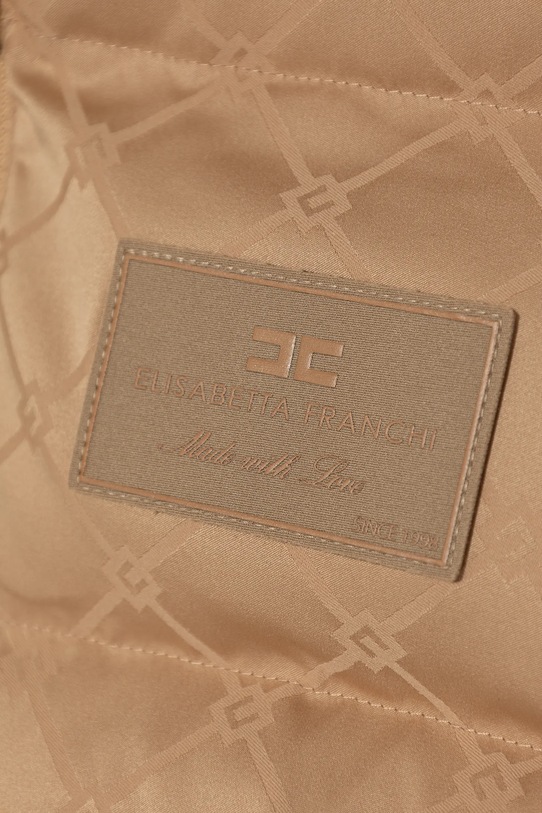 DÍVKA Dětská bunda Elisabetta Franchi EFGB130.C.NY198 béžová