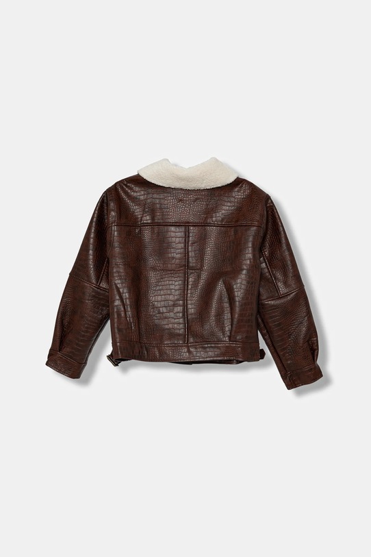 Pinko kurtka dziecięca KFGB005.C.PE016 brązowy AW25