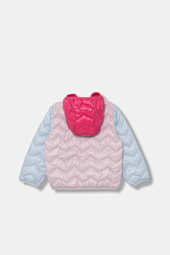 Παιδικό μπουφάν United Colors of Benetton 21INGN02Z.P.Season.9BYA μωβ AW25