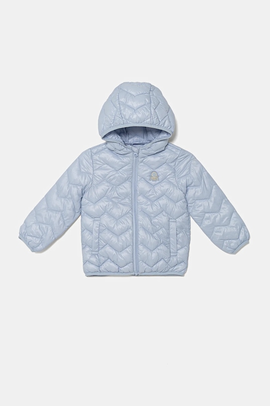 United Colors of Benetton kurtka dziecięca pozostałe niebieski 21INGN02Z.P.Season.9BYA