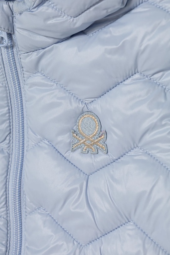 Dziewczynka United Colors of Benetton kurtka dziecięca 21INGN02Z.P.Season.9BYA niebieski