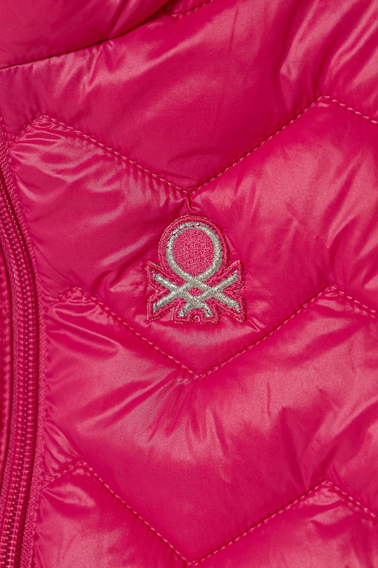 Dziewczynka United Colors of Benetton kurtka dziecięca 21INGN02Z.P.Season.9BYA różowy