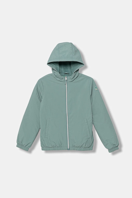 United Colors of Benetton kurtka dziecięca pozostałe turkusowy 2IGGCN06E.G.seasonal