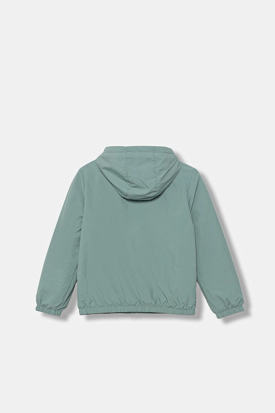 United Colors of Benetton kurtka dziecięca 2IGGCN06E.G.seasonal turkusowy AW25