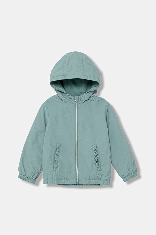 Dětská bunda United Colors of Benetton přechodné tyrkysová 2IGGGN03U.P.seasonal