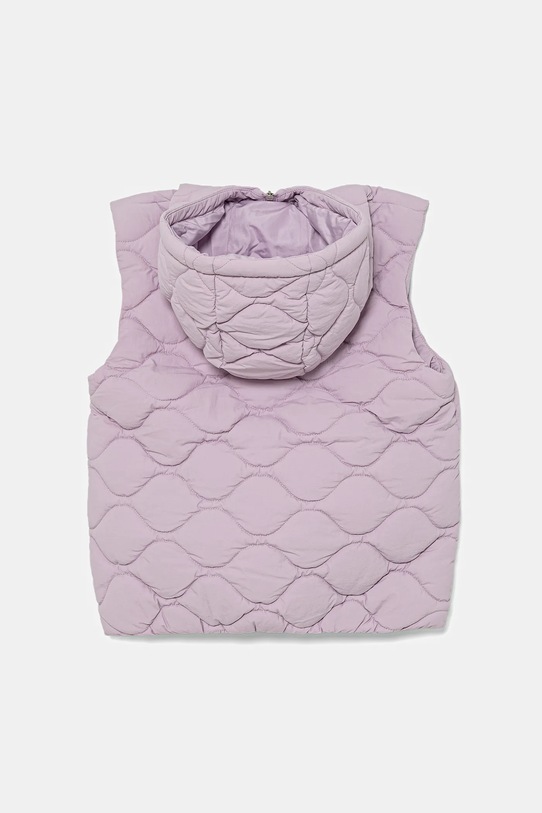 United Colors of Benetton bezrękawnik dziecięcy 2IGGCJ013.G.seasonal fioletowy AW25