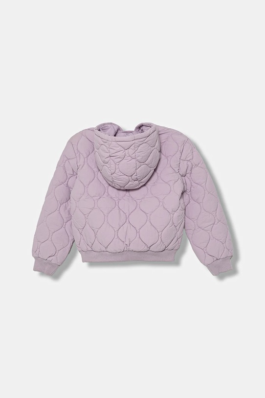 United Colors of Benetton kurtka dziecięca 2IGGCN06M.G.seasonal fioletowy AW25