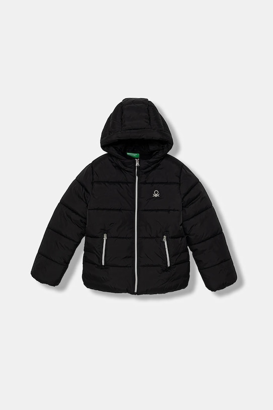 Detská bunda United Colors of Benetton zateplené čierna 2LETCN04Y.G.reproposed