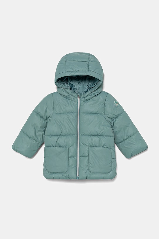 United Colors of Benetton kurtka dziecięca pozostałe turkusowy 2NQRGN03V.P.seasonal