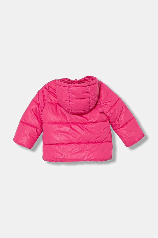 United Colors of Benetton kurtka dziecięca 2NQRGN03V.P.seasonal różowy AW25