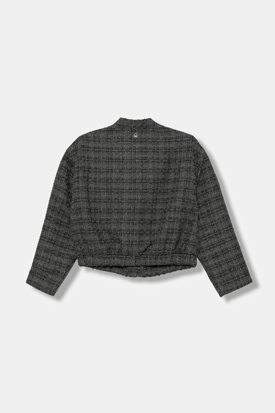 United Colors of Benetton kurtka z wełną dziecięca 2SHECN06K.G.seasonal szary AW25