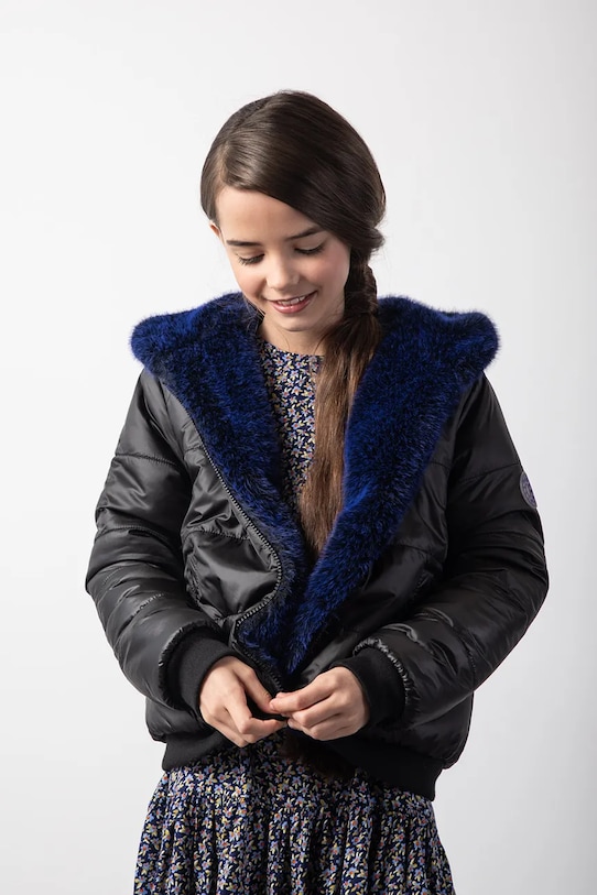 Detská obojstranná bunda Coccodrillo ZC5152501OGJ