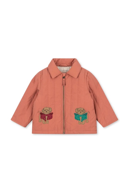 Konges Sløjd kurtka dziecięca JUNO COLLAR JACKET KS105179.G.9BYA różowy AW25