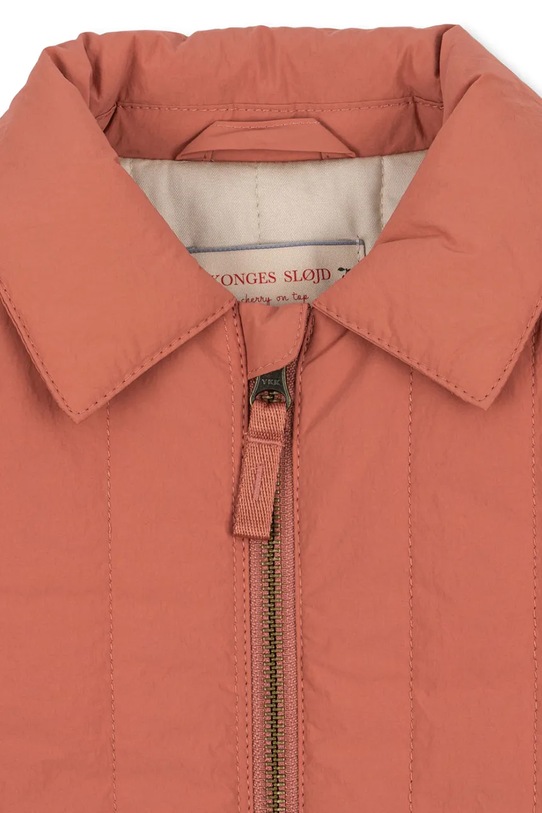 Konges Sløjd kurtka dziecięca JUNO COLLAR JACKET różowy KS105179.G.9BYA